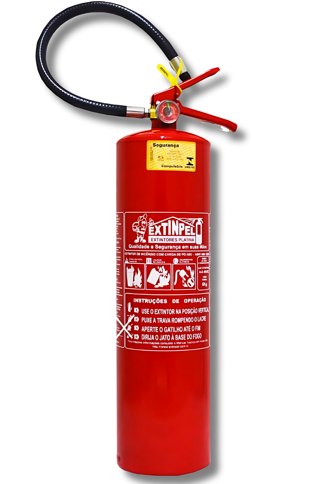Extintor Pó 6Kg ABC