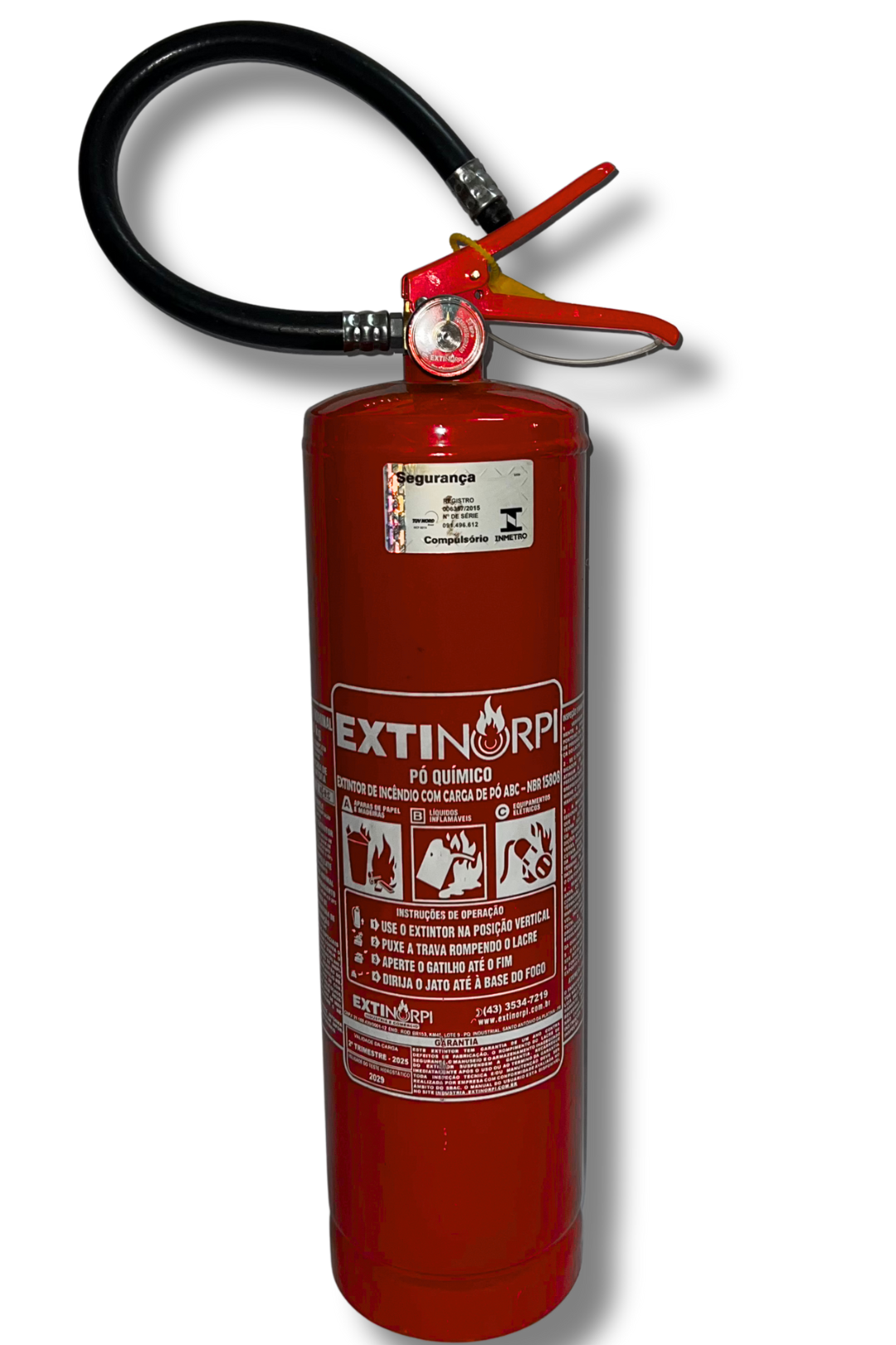 Extintor Pó 12Kg ABC